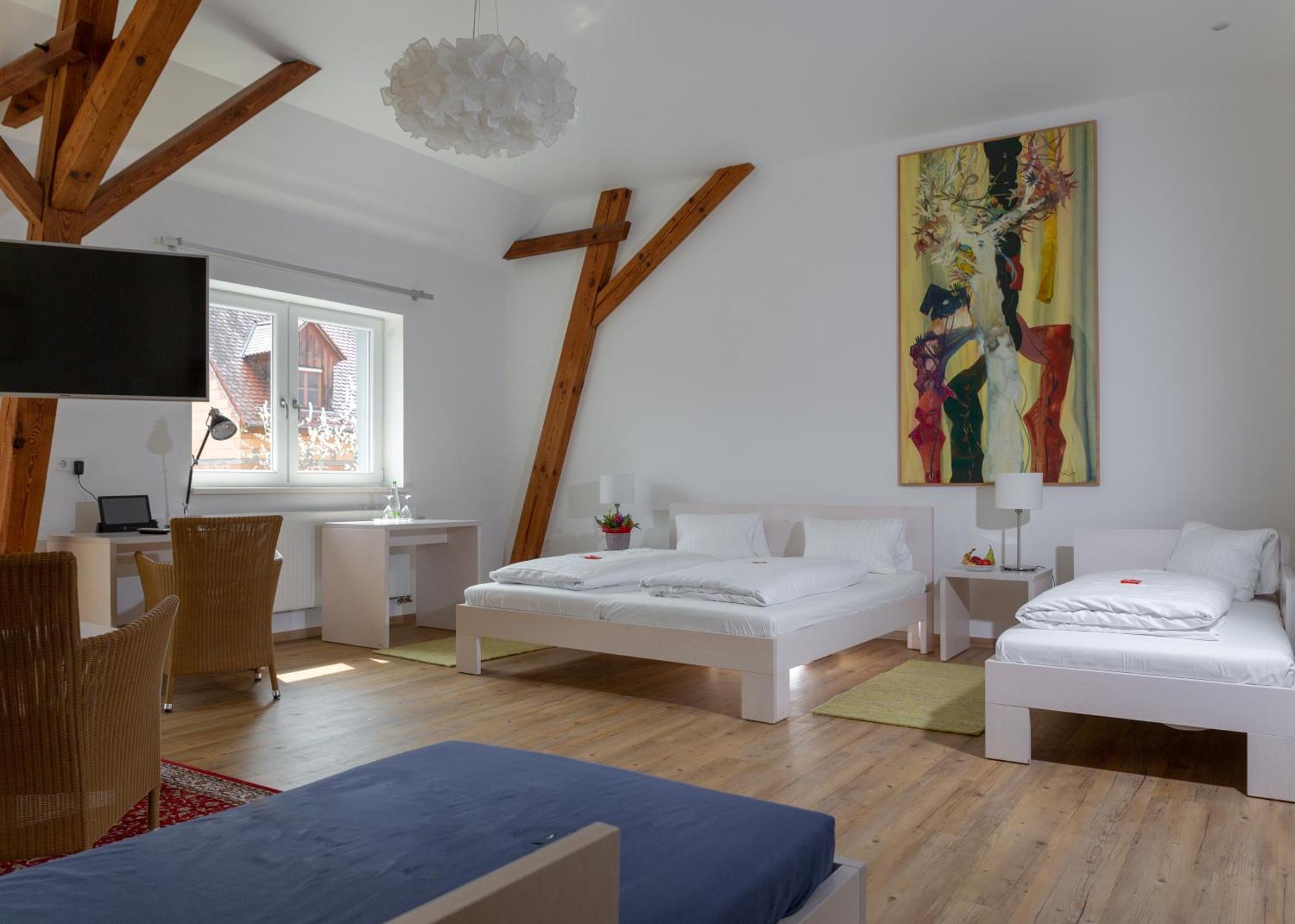 Hotel Gasthof Zum Storch Schlüsselfeld المظهر الخارجي الصورة