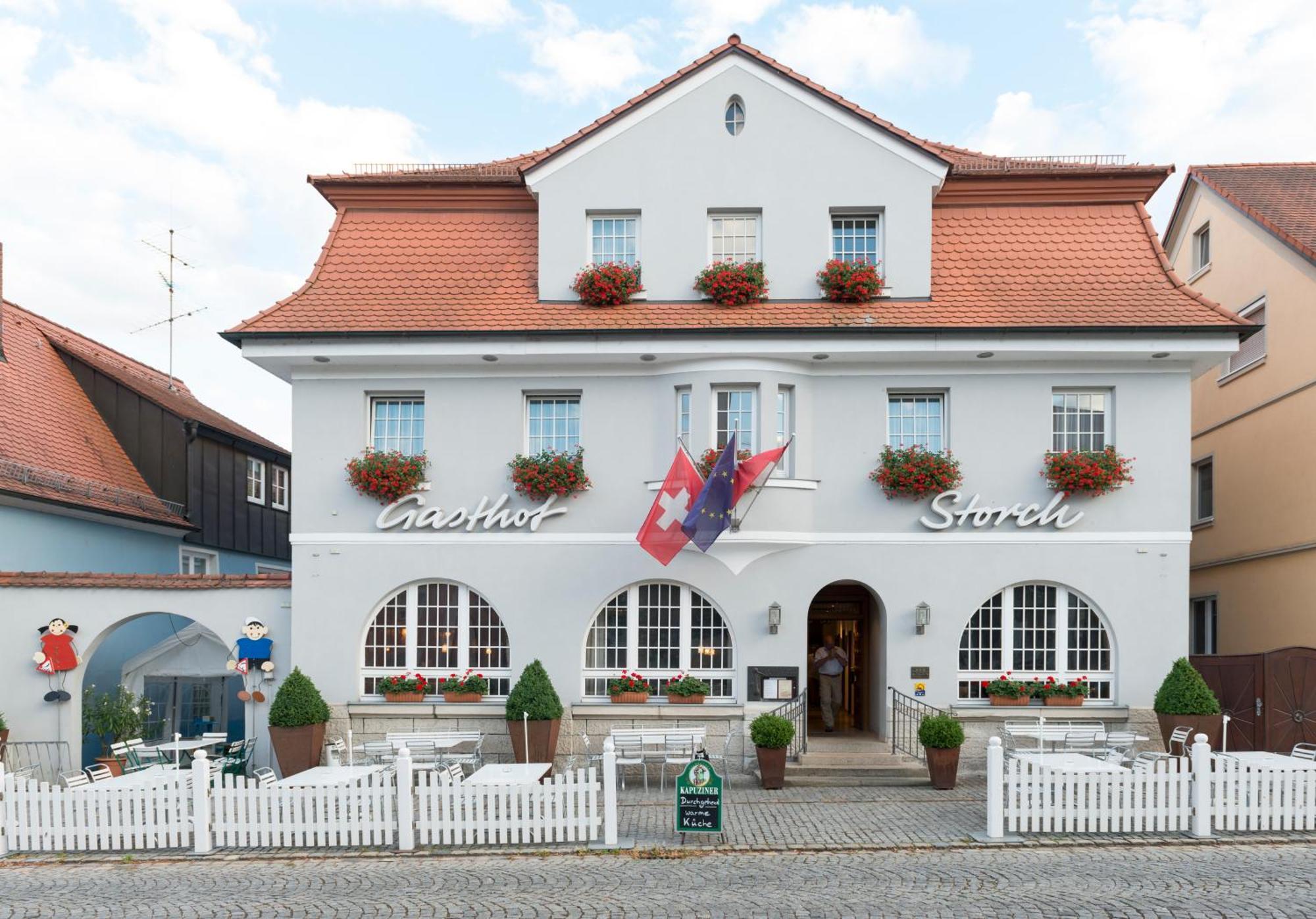 Hotel Gasthof Zum Storch Schlüsselfeld المظهر الخارجي الصورة